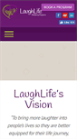 Mobile Screenshot of laughlife.com.au